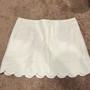 Lily pulitzer white skort